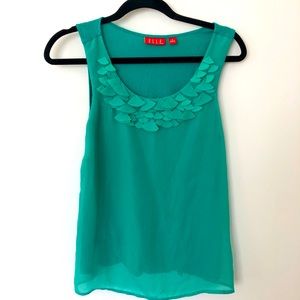 Teal women’s blouse
